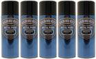 5x Hammerite Smooth Black Metal Spray Paint 400ml x5 Aerosol Tins L M