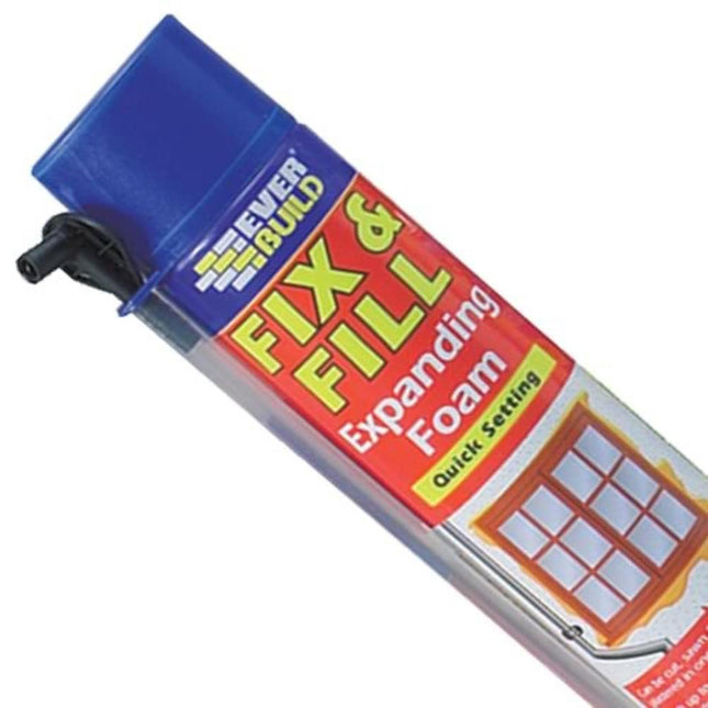 Everbuild Fix & Fill Expanding Foam, 750ml