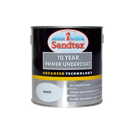 Sandtex 10 Year Primer Undercoat 2.5lt White