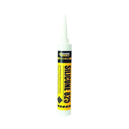 Everbuild 825BRICK Silicone, Brick Red, 380 ml