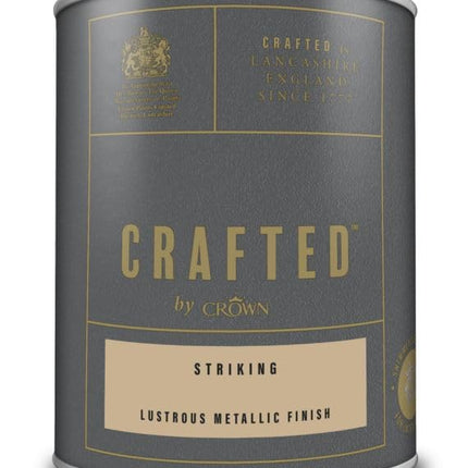 Crown Crafted Lustrous Metallic Striking 1.25L