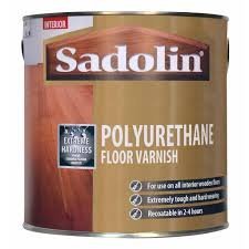 Sadolin Polyurethane Interior Clear Floor Varnish 2.5ltr