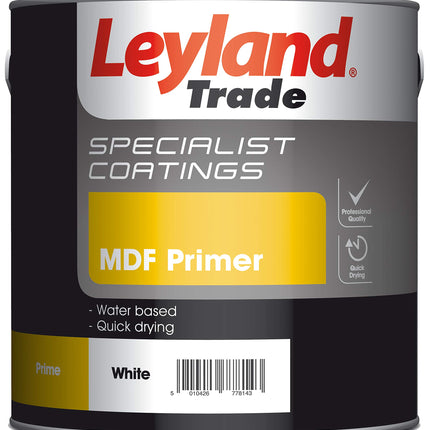 Leyland Speciality MDF Primer - White 750 ml