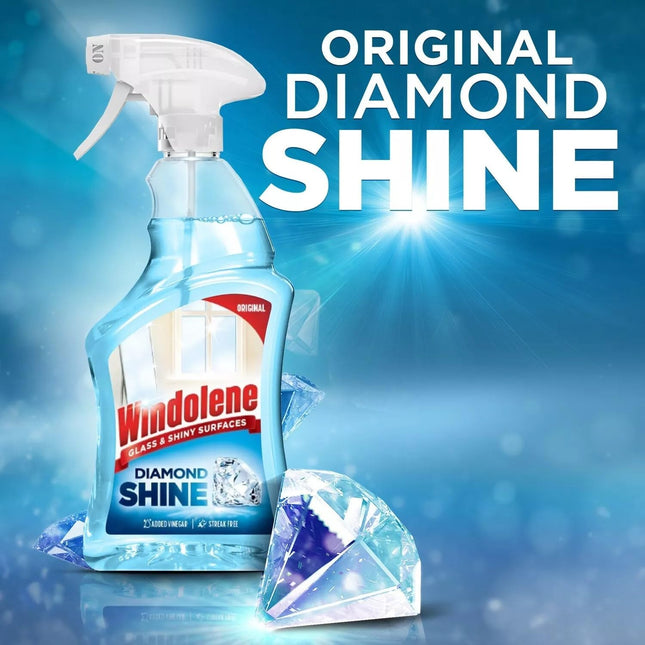 Windolene Window Cleaner Spray, Glass & Shiny Surfaces, 750ml, Pack of 2