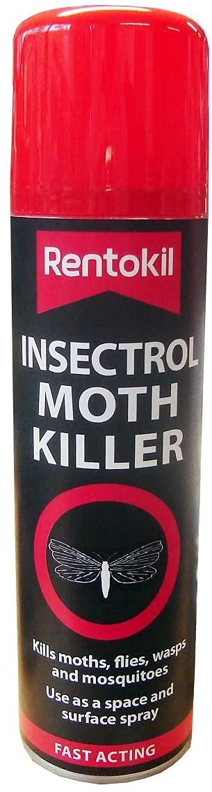 4x Rentokil PS127 Insectrol Moth Killer 250ml