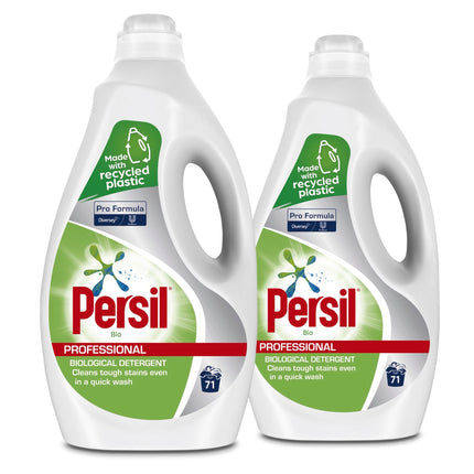 Persil Pro Formula Bio Liquigel, High Performance Liquid Detergent for Tough Stains, Enzyme-Activated, Optical Brighteners, Low Temp Wash, 2 x 5L