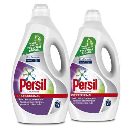 Persil Pro Formula Colour Protect Laundry Detergent, Bleach Free, Tough Stain Removal, Vibrant Colours, 2 x 5L