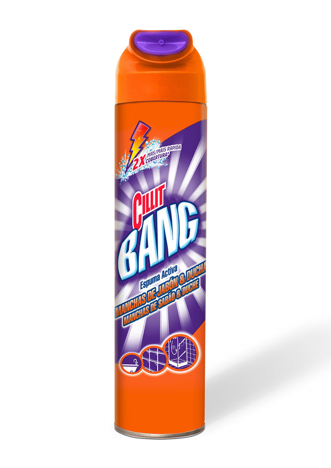 Cillit Bang Powerful Cleaner Active Foam Bath and Soap Stains 600 ml