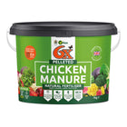 6X Natural Pelleted Chicken Fertiliser, Six Times More Nutrients Than Farm Yard Manure, Fully Composted, Weed Free - 7Kg