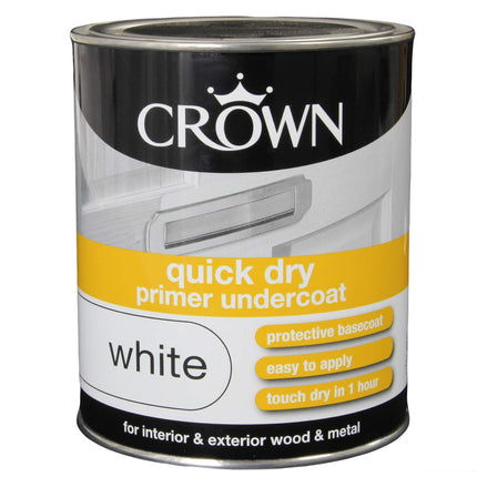 Crown Retail QD Undercoat White 0.75 L