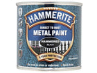 Hammerite 5084792 Direct to Rust Hammered Finish Black 250ml