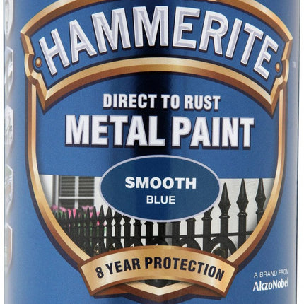 Hammerite Metal Paint Smooth 750ml Blue (826042)