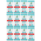 GreenShield Anti-Viral Handy Wipes 15's Kills 99.9% of Bacteria (12 Pack)