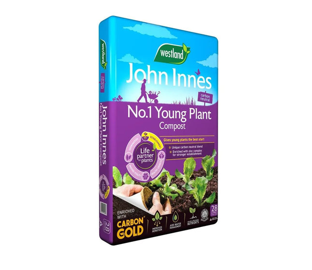 John Innes Peat Free Compost Number 1, Young Plants, 28L