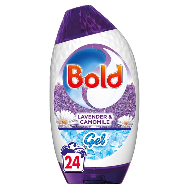 Bold Washing Liquid Gel 24 Washes, Lavander and Camomile, 840ml
