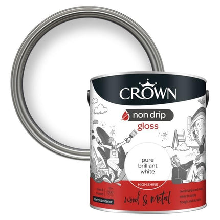 Crown Retail Non Drip Gloss PBW PBW 2.5 L