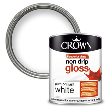 Crown Retail Non Drip Gloss PBW PBW 0.75 L