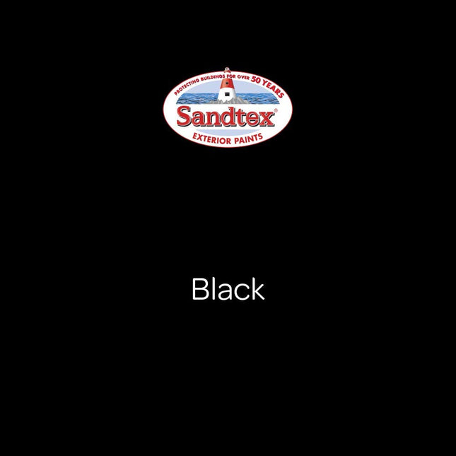 Sandtex 10 Year Exterior Satin 2.5lt Black