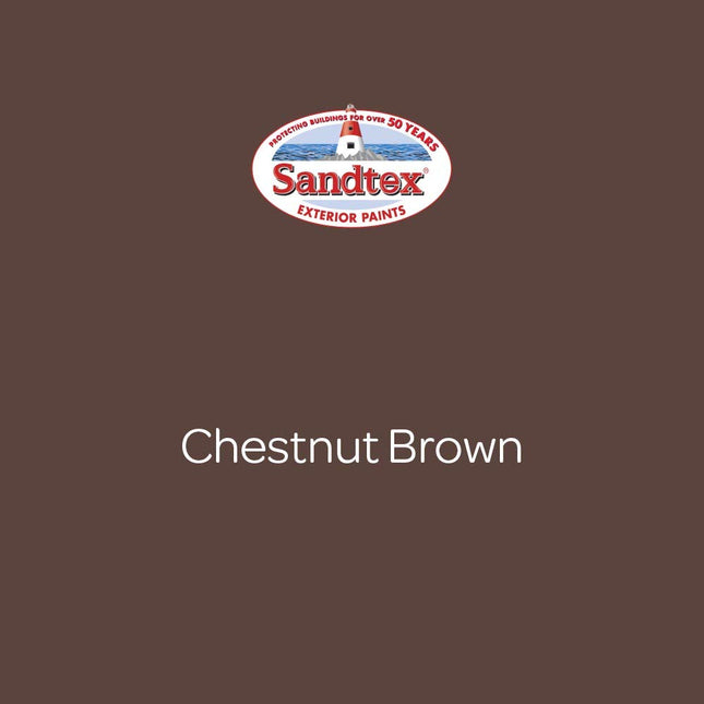 Sandtex Retail 10 Year Exterior Gloss Chestnut Brown 2.5 L