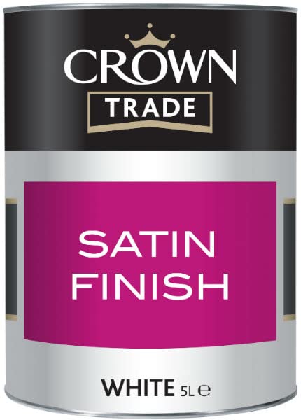 Crown Trade Satin Finish White 5L