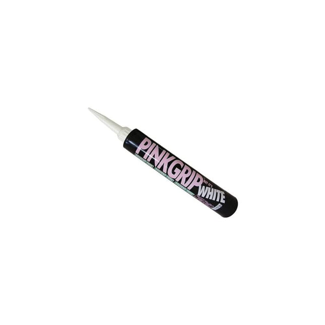 Everbuild EVBWHITEGRIP 350 ml Pinkgrip Solvent Free Cartridge Adhesive - White 12