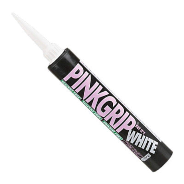 Everbuild EVBWHITEGRIP 350 ml Pinkgrip Solvent Free Cartridge Adhesive - White 4