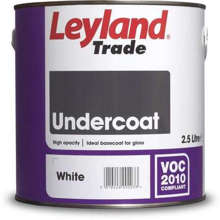 Leyland Trade Undercoat - White 2.5L