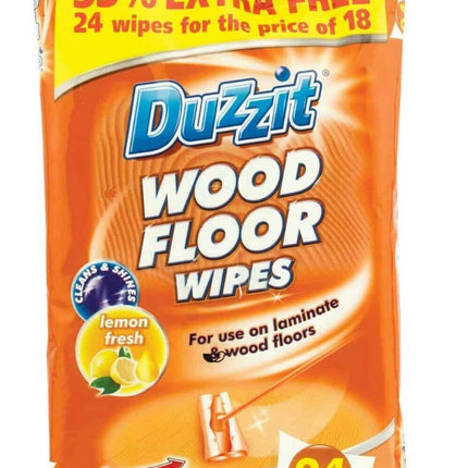 96 Laminate And Wood Floor Wipes Clean & Shine Lemon Fresh