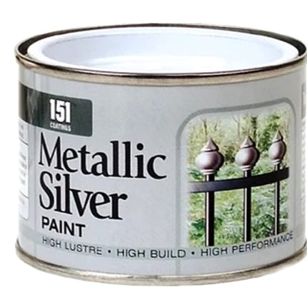 151 Metallic Paint 180ml Silver