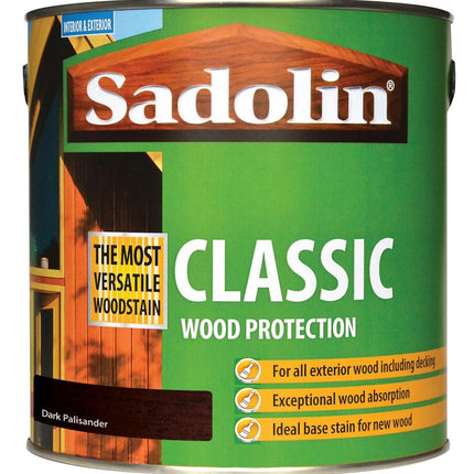Sadolin Classic Wood Protection 2.5 litre - Dark Palisander
