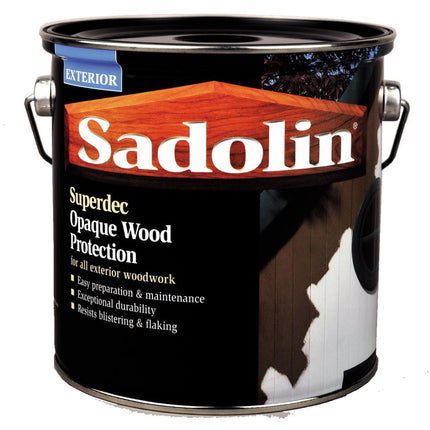 Sadolin Superdec Opaque Wood Protection 5 litre (Free Water Bottle) - Walnut