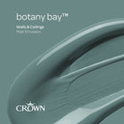 Crown Walls & Ceilings Matt Emulsion 2.5L - Botany Bay