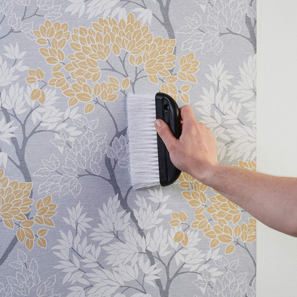 Harris Seriously Good Wallpapering Kit | Set Includes: 1 x Paperhanging Brush, 1 x Stripping Knife, 1 x Seam Roller, 1 x Trimming Knife