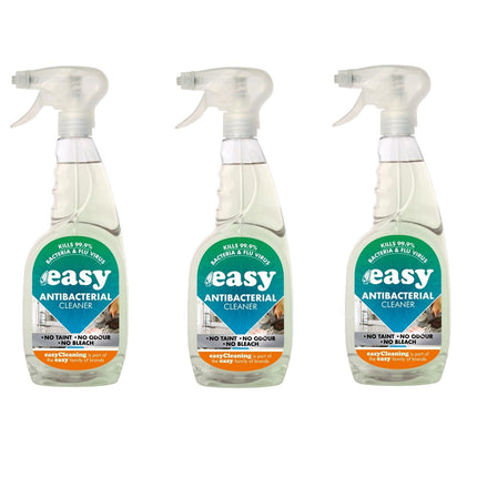 Easy Antibacterial Cleaner Trigger 750ml Pack of 3