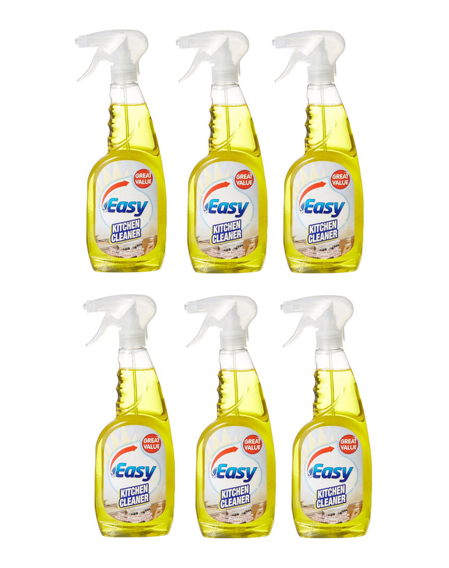 Easy Kitchen Cleaner Trigger Spray 750ml Pack of 6