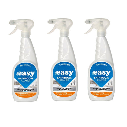 Easy Bathroom Cleaner Trigger 750ml Pack of 3