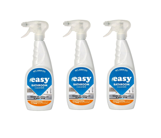 Easy Bathroom Cleaner Trigger 750ml Pack of 3