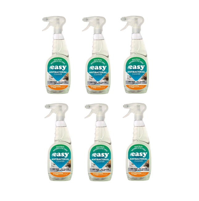 Easy Antibacterial Cleaner Trigger 750ml Pack of 6