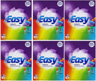 Easy Colours Washing Powder Detergent Protects Colour Fade 13 Wash 884g Pack of 6