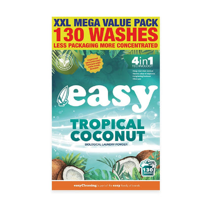 Easy Washing Powder Tropical Coconut 6.5kg 130 Washes