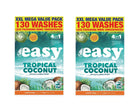 Easy Washing Powder Tropical Coconut 6.5kg 130 Washes Pack of 2