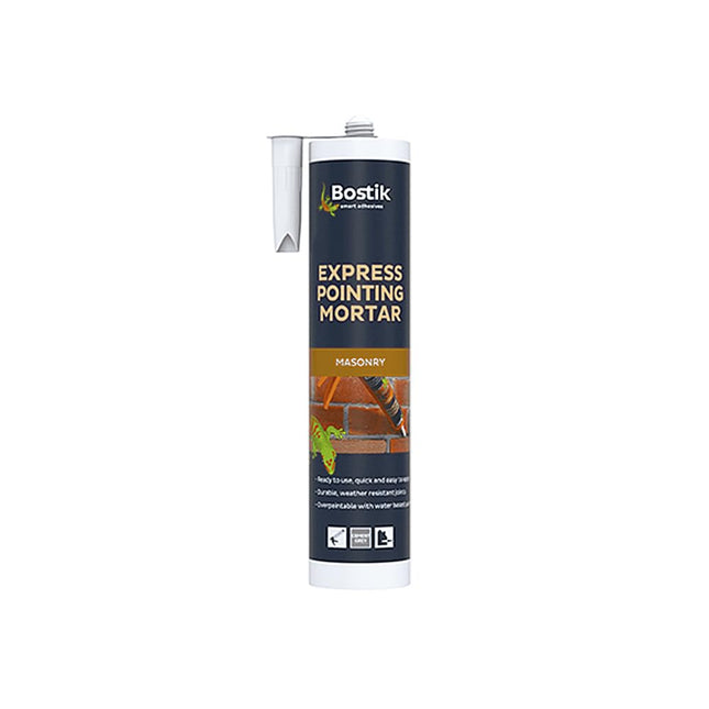 Pack of 3 BOSTIK 310ml Express Cement Pointing Mortar Buff Durable Masonry Repair