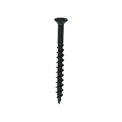 TIMCO PZ2 CSK Passivated Carcass Screws - Black - 4.0 x 45 - Box of 500