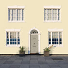 Sandtex Microseal Exterior Smooth Masonry Paint | Cornish Cream 2.5L | Rainproof in 1 hour