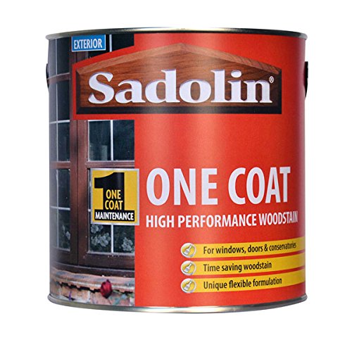 Sadolin One Coat High Performance Woodstain Teak 2.5 L