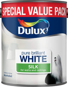 2 x Silk Paint, Pure Brilliant White