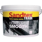 Sandtex Trade High Cover Smooth 5lt Brilliant White