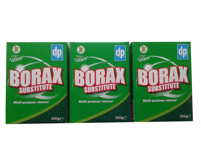 Dripak Dishwasher Detergent, 500g x 3 Pack, Unscented, Powder, Harsh Chemical Free, Gentle and Strong