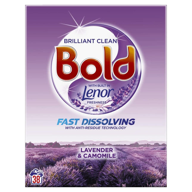 Bold Lavender & Camomile Washing Powder, 2.47kg