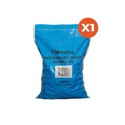 Homefire Premium Restaurant Grade Charcoal, Excellent for Grilling and BBQs, 12 kg (Pack of 1)